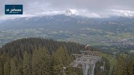Archiv Foto Webcam St. Johann/Tirol: Blick von der Bergstation Harschbichl 07:00