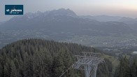 Archiv Foto Webcam St. Johann/Tirol: Blick von der Bergstation Harschbichl 03:00