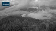 Archiv Foto Webcam St. Johann/Tirol: Blick von der Bergstation Harschbichl 03:00
