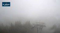Archiv Foto Webcam St. Johann/Tirol: Blick von der Bergstation Harschbichl 07:00