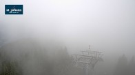 Archiv Foto Webcam St. Johann/Tirol: Blick von der Bergstation Harschbichl 09:00