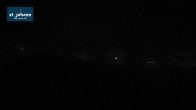 Archiv Foto Webcam St. Johann/Tirol: Blick von der Bergstation Harschbichl 01:00