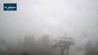 Archiv Foto Webcam St. Johann/Tirol: Blick von der Bergstation Harschbichl 09:00