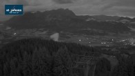 Archiv Foto Webcam St. Johann/Tirol: Blick von der Bergstation Harschbichl 03:00