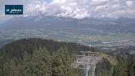 Archiv Foto Webcam St. Johann/Tirol: Blick von der Bergstation Harschbichl 09:00
