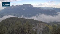Archiv Foto Webcam St. Johann/Tirol: Blick von der Bergstation Harschbichl 06:00