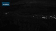 Archiv Foto Webcam St. Johann/Tirol: Blick von der Bergstation Harschbichl 23:00