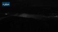 Archived image Webcam St. Johann/Tirol: View from Top Station Harschbichl 23:00