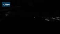 Archiv Foto Webcam St. Johann/Tirol: Blick von der Bergstation Harschbichl 23:00