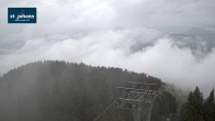 Archiv Foto Webcam St. Johann/Tirol: Blick von der Bergstation Harschbichl 07:00
