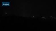 Archiv Foto Webcam St. Johann/Tirol: Blick von der Bergstation Harschbichl 23:00