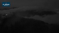Archiv Foto Webcam St. Johann/Tirol: Blick von der Bergstation Harschbichl 03:00