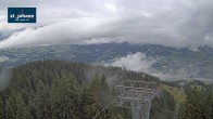 Archiv Foto Webcam St. Johann/Tirol: Blick von der Bergstation Harschbichl 05:00