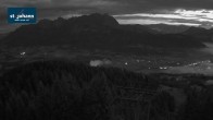 Archiv Foto Webcam St. Johann/Tirol: Blick von der Bergstation Harschbichl 03:00