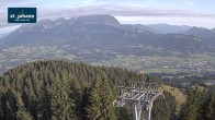 Archiv Foto Webcam St. Johann/Tirol: Blick von der Bergstation Harschbichl 06:00