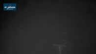 Archived image Webcam St. Johann/Tirol: View from Top Station Harschbichl 01:00
