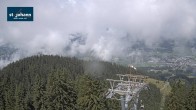 Archived image Webcam St. Johann/Tirol: View from Top Station Harschbichl 11:00