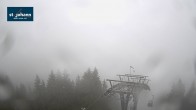 Archiv Foto Webcam St. Johann/Tirol: Blick von der Bergstation Harschbichl 09:00