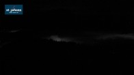 Archiv Foto Webcam St. Johann/Tirol: Blick von der Bergstation Harschbichl 01:00