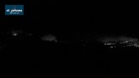 Archiv Foto Webcam St. Johann/Tirol: Blick von der Bergstation Harschbichl 23:00