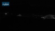 Archiv Foto Webcam St. Johann/Tirol: Blick von der Bergstation Harschbichl 23:00