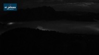 Archiv Foto Webcam St. Johann/Tirol: Blick von der Bergstation Harschbichl 03:00