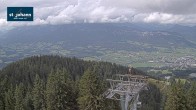 Archiv Foto Webcam St. Johann/Tirol: Blick von der Bergstation Harschbichl 13:00