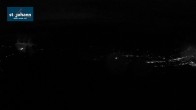 Archiv Foto Webcam St. Johann/Tirol: Blick von der Bergstation Harschbichl 03:00
