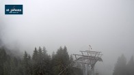 Archiv Foto Webcam St. Johann/Tirol: Blick von der Bergstation Harschbichl 15:00