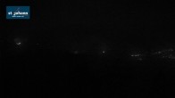 Archiv Foto Webcam St. Johann/Tirol: Blick von der Bergstation Harschbichl 23:00