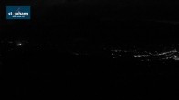 Archiv Foto Webcam St. Johann/Tirol: Blick von der Bergstation Harschbichl 03:00
