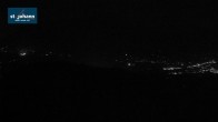 Archiv Foto Webcam St. Johann/Tirol: Blick von der Bergstation Harschbichl 23:00