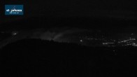 Archiv Foto Webcam St. Johann/Tirol: Blick von der Bergstation Harschbichl 03:00