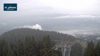 Archiv Foto Webcam St. Johann/Tirol: Blick von der Bergstation Harschbichl 05:00
