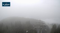 Archiv Foto Webcam St. Johann/Tirol: Blick von der Bergstation Harschbichl 07:00