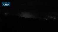 Archived image Webcam St. Johann/Tirol: View from Top Station Harschbichl 23:00