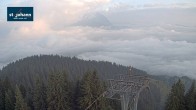 Archived image Webcam St. Johann/Tirol: View from Top Station Harschbichl 05:00