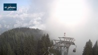 Archived image Webcam St. Johann/Tirol: View from Top Station Harschbichl 07:00