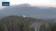 Archived image Webcam St. Johann/Tirol: View from Top Station Harschbichl 05:00