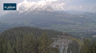 Archived image Webcam St. Johann/Tirol: View from Top Station Harschbichl 09:00