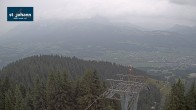Archived image Webcam St. Johann/Tirol: View from Top Station Harschbichl 13:00