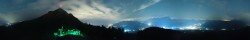 Archiv Foto Webcam St. Johann/Tirol: Blick von der Bergstation Harschbichl 01:00