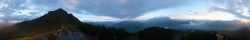 Archiv Foto Webcam St. Johann/Tirol: Blick von der Bergstation Harschbichl 05:00