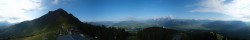 Archiv Foto Webcam St. Johann/Tirol: Blick von der Bergstation Harschbichl 07:00