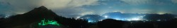 Archiv Foto Webcam St. Johann/Tirol: Blick von der Bergstation Harschbichl 23:00