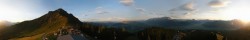 Archiv Foto Webcam St. Johann/Tirol: Blick von der Bergstation Harschbichl 05:00
