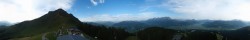 Archiv Foto Webcam St. Johann/Tirol: Blick von der Bergstation Harschbichl 07:00