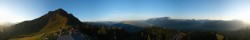Archiv Foto Webcam St. Johann/Tirol: Blick von der Bergstation Harschbichl 04:00