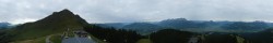 Archiv Foto Webcam St. Johann/Tirol: Blick von der Bergstation Harschbichl 06:00