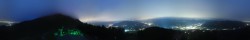 Archived image Webcam St. Johann/Tirol: View from Top Station Harschbichl 19:00